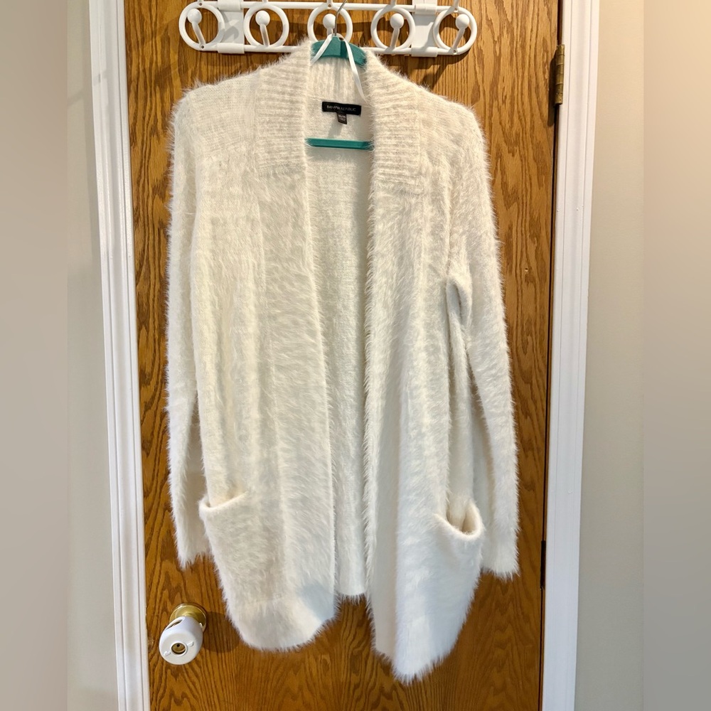 Banana Republic fuzzy cardigan